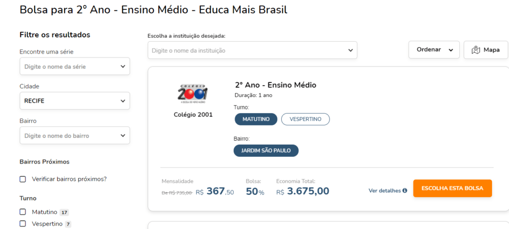 Educa Mais Brasil Ensino Médio 2022