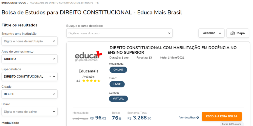 Pós Graduação Educa Mais Brasil 2022
