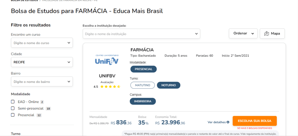 Educa Mais Brasil Farmácia 2022