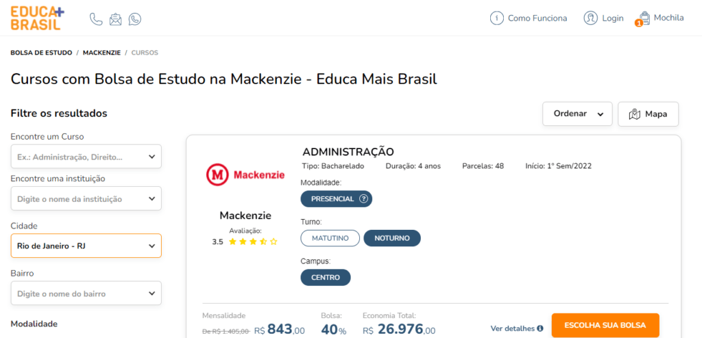 Educa Mais Brasil Mackenzie